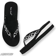 Two Soft Combo Pack Of 2 Women Casual Slipper Stylish Fancy Lightweight Extra Soft & Comfortable Regular Wear  For ladies & Girls