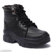 Women Casual Black Boots