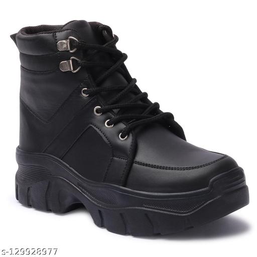 Women Casual Black Boots