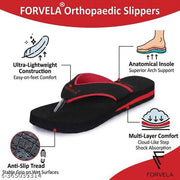 FORVELA Orthopedic Slipper for Women Bathroom House Home Daily Use Ortho Care Dr. Chappal Orthopedic Diabetic Slipper Flip flops