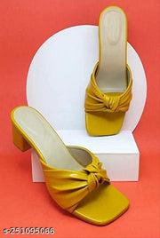 Trendy And Newly Look Tie Block Heel Sandal For Women And Girl