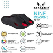 Bersache  Lightweight Stylish  Slipper  With High Quality Sole For Men (Red-6147)