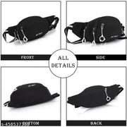 Black Men & Women Sling Bag - Medium Cross Body Messenger Sling Bag for Men & Women Messenger Bag