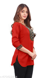 Women Short Kurti new Trendy Short Kurti For Girls
