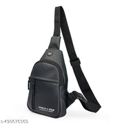 Sling Crossbody Bag for Men, Stylish Chest Shoulder Bag for Men & Women, Adjustable Strap for Commuting Travel Outdoor Activities