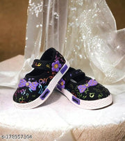 Coolz Girls Baby Fashion and Casual Ballerina Cute-1 Black for 1-4 yrs