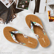 Skytrap Women Brown Nubuck Slippers Flipflop