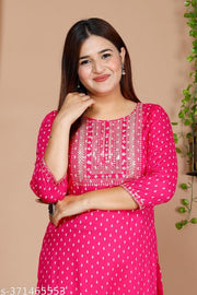 pink kurti