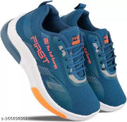 Unisex Kids Blue Stylish & Trendy Comfortable Sports Running Shoes For Boys & Girls
