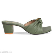 Stylish Women’s Synthetic Leather Block Heel Sandals crafted for comfort, stability and elegance, making them perfect for office work, college routines, partywear, wedding events and daily outings with durable slip-resistant soles.
