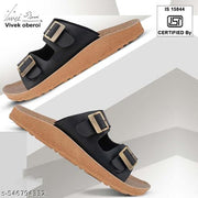 Bersache Extra Soft Classic Casual Chappal with  Regular wear with Ultra Soft & Flexibility Technology Sandals for Men's  (Gold)