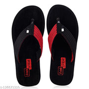 Pack of 2-Multicolor Solid Thong Flip-flops For Men - Pack of 2