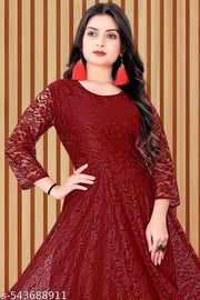 GORGEOUS NET GOWNS FOR GIRLS AND WOMEN