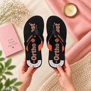 Ortho + Rest Doctor Slippers for Women | Extra Soft and Comfortbale Women Slippers| Black Slipper For Women| Women's Slipper Under 300