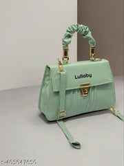 Graceful Stylish Slingbags Luxury High Quality PU Leather Women Shoulder Bag (Green)