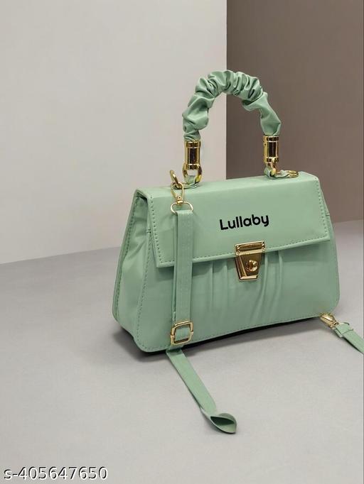 Graceful Stylish Slingbags Luxury High Quality PU Leather Women Shoulder Bag (Green)