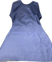 woolen embroidery kurti.