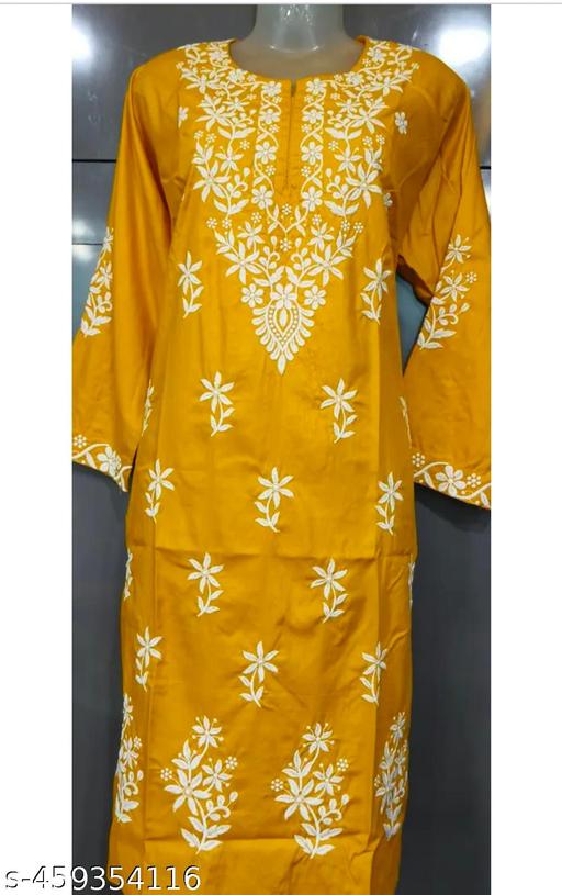 Lucknowi chikankari kurti
