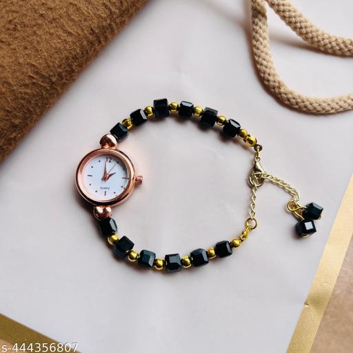 New Design crystals beads trending korean watch || Women Watch || watch for girls || girls watch