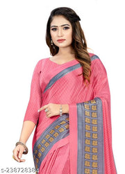 Latest Crepe Uniform Saree For Women Under 350