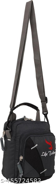 Stylish Nylon Sling Cross Body Travel Office Business Messenger Bag for Men Women