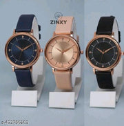 Luxury Pack of 3 Analog Watch for Women