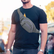 ROCKZONE Unisex Waist bag (Grey)