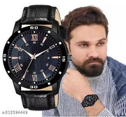 Boys and Men's Exclusive Men201 Brown Boys watch and Men watches Hand watch men Sports gents stylish Leather Belt gift Analog Watch - For Men