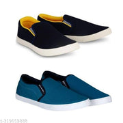Pack of 2-2s combo shoes for men| black red-blue black- t blue combo shoes in color| comfortable and walking shoes for men