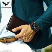 Ecuador Luxury Signature Black Series Hand Made  Watc