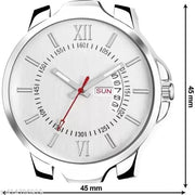 3K White DD PVC Silicone New Looking Analog Watch For Mens  Boys