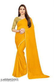 Embellished Daily Wear Chiffon Saree