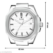 THYNK Luxe Series Date Functioning Stainless Steel Strap Quartz Analog Watch for Men ( Casual, Formal, Party-wear/Sports Watch)