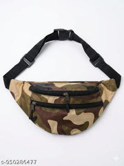 Waist bag for men / Waist bag for women  Camo waist bag / Camouflage fanny pack  Side bag for men bike riding  Chest bag for men  Crossbody travel pouch  Money pouch for business
