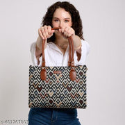 Large Canvas Tote Bag for Women, Zipper Handbags for Women Inner Pocket for Shopping, Office & Daily Use
