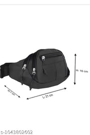 WAIST BAG FOR MEN AND WOMEN, TRAVEL USE, BEST FOR CARRYING PERSONAL ITEMS, TRAVEL USE