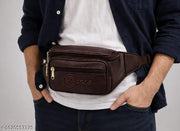 Waist Bag for Men Side Bag for Travel, Sports Waterproof & Adjustable Belt Pouch Fanny Waist Bag