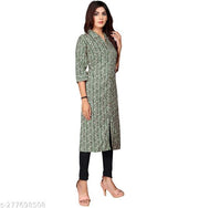 Printed Fashion Rayon cotton Kurtis for women