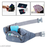 Hazrat  Grey Waist  Bag