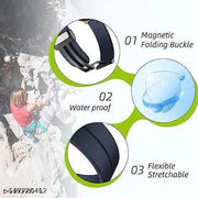 22MM SiliconeStrap with Folding Magnetic Lock Compatible with Watch 3 45mm/ Watch 46mm/Gear S3 Classic/Frontier Compatible All 22MM Watches(Only Strap)