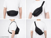 Holdex Premium Unisex Waist Bag for Men & Women | Crossbody Sling Bag for Travel & Daily Use