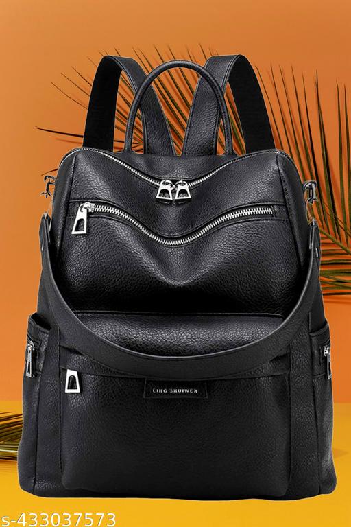 MomsyStore Leather Backpacks For Women And Girls