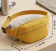 Waist Bag for Men & Women | Crossbody Fanny Pack Sling Bag for Hiking, Travel, Camping, Outdoor Sports & Cycling | Adjustable Strap