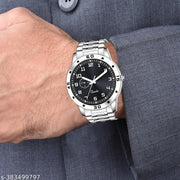 Latest New Arrival New Luxury Steel  Men Silver Watch For Boys Stylish Men for Watch Boys watch Men