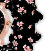 Scrunchies Watch Classic Dial & Unique Scrunchies Watch For Girl & Women Antique Women Multicolor Satin Febric Belt Scrunchies Watch
