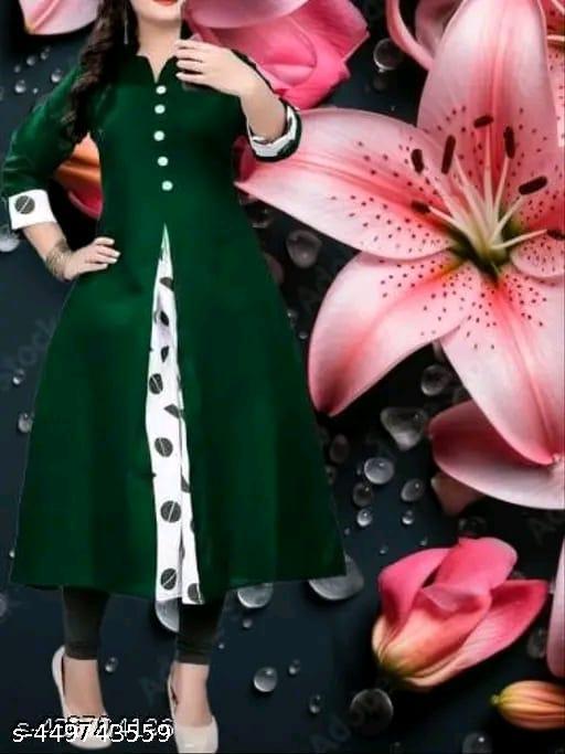 Selfi Cotton Branded Kurti