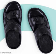 Gwal G Genuine Leather Slippers & Sandals/ Flip-Flops/ Officewear Sandals And Casual Slippers For Men's