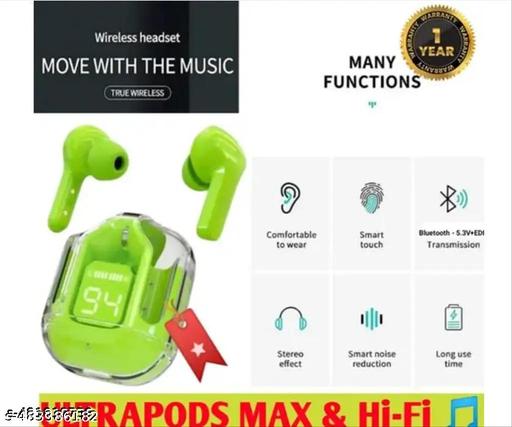 ULTRAPODS Earbuds 12 hours playtime bluetooth wireless headphones earphone bluetooth headset