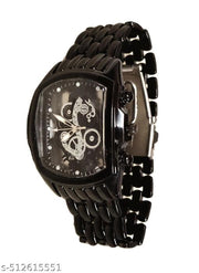 new classic vintage premium formals wedding stylish designer royal luxury gold silver mens watch