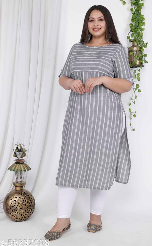 Shritikas Women Cotton Kurti | Formal Wear kurti | Staight kurti | Daily Wear kurti | simple cotton kurti | Big size kurti | Cotton Pocket Kurti